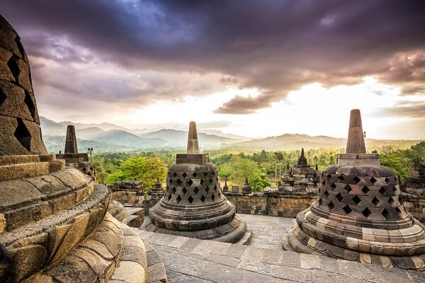 Borobudur Temple, Java Indonesia