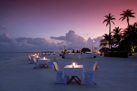 Romantic Dinner @ Conrad Maldives